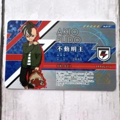 イナズマイレブンTCG不動明王①梶裕貴金箔押しサイン入り