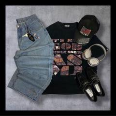 グラフィック Tシャツ デニム コーデ シティーボーイ c-boy style