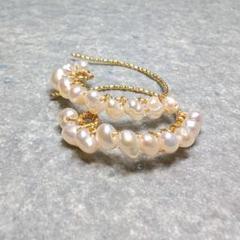 ayapu様✨ リクエスト 3点 まとめ商品 パールリング ピアス オパール ayapu様✨ リクエスト 3点 まとめ商品 パールリング ピアス