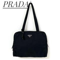 ⭐️美品⭐️RRADA プラダ トートバッグ ハンドバッグ 三角ロゴ カデナ 鍵1黒