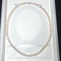 アコヤパール セミバロック 干渉色強 ネックレス 7.4〜7.9㎜ M275