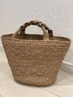 ヘレンカミンスキー 超美品 ラフィア トートバッグ レザー