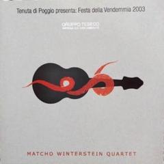 CD MATCHO WINTERSTEIN QUARTET LIVE 2003