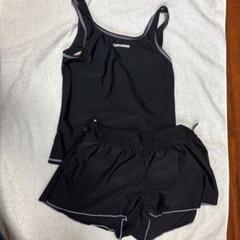 CONVERSE ブラック水着セット 紫