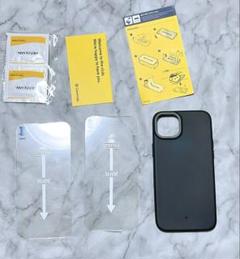 iPhone14 Pro Max 用 ケース 強化ガラスフィルム付
