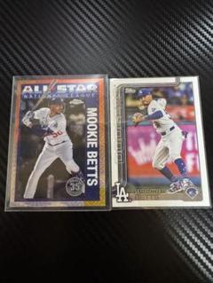 2025 Topps Chrome ムーキー・ベッツ 35th おまけ付きのサムネイル