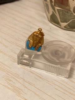 ヴィンテージ 刻印 18K 金 エジプト ツタンカーメン ペンダントトップ C ヴィンテージ 刻印 18K 金 エジプト ツタンカーメン ペンダント