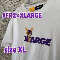 [FR2]エフアールツー バイカーガール Tシャツ XL FR2 ×エクストララージ ☆バイカーガール 限定コラボ Tシャツ XL