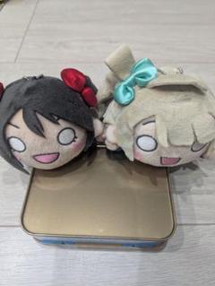 ✨ ラブライブ × スノーミク ✨ 南ことり 園田海未 寝そべり 雪まつり 2点 グッズ: ラブライブ!μ's × SNOW MIKU 2016 ぬいぐるみ