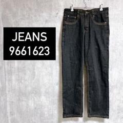 良品❗️[JEANS] ジーンズ ブラックデニム ストレート カジュアル