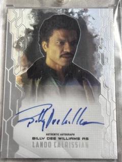 スターウォーズ マスターワーク Billy Dee Williams 直筆サイン