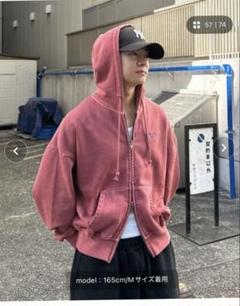 WEB限定カラー 完売品】ADAMASTE ダブルジップパーカーM☆ - メルカリ トップス