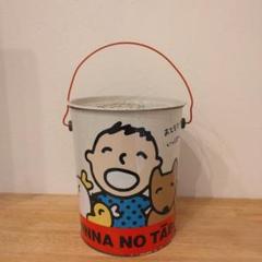 レア！みんなのたあ坊　蓋付きバケツ　昭和　80年代　サンリオ