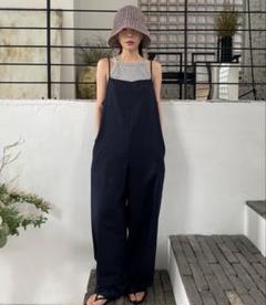 【DIDOT.】コットンキャミソールサロペット