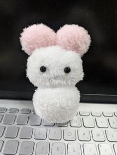ももいろゆきだるま❣️ うささ
