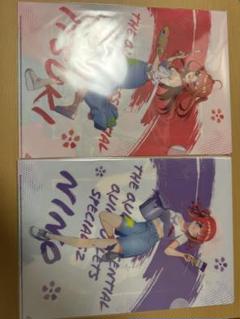 五等分の花嫁　スイーツパラダイス　クリアファイル 公式スイーツパラダイス
