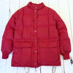 Eddie Bauer エディーバウアー　ダウンジャケット Sレッド　黒タグ　S