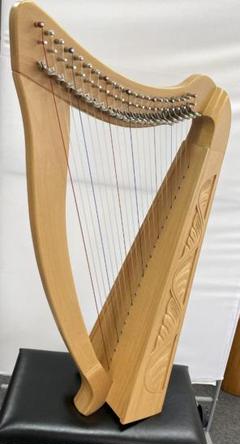 ハープ　22弦　明るい白木 ハープ22弦明るい白木