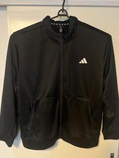 adidas フード付きジャケット 3XL ブラック