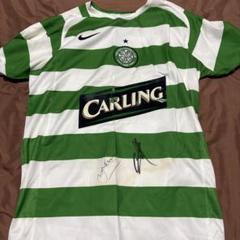 Celtic FC Nike サッカー ユニフォーム 中村俊輔サイン入り全盛期 Celtic FC Nike サッカー ユニフォーム 中村俊輔サイン入り