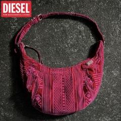 【史上最も激安】 00's DIESEL archive バナナショルダーバッグ Y2K 三日月 - メルカリ バッグ