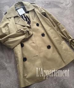 L'Appartement★レオパード柄 ショート トレンチコートのサムネイル