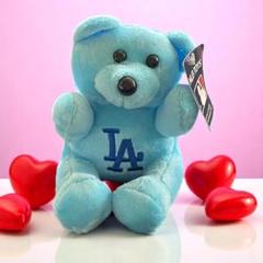 MLB ロサンゼルス・ドジャース ぬいぐるみ 青 MLB TOYS 正規品