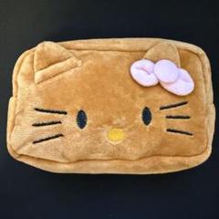 ハローキティ ビニールポーチ 筆箱 ガングロ レア - メルカリ