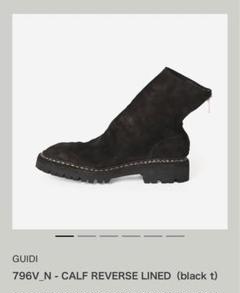 GUIDI 796V_N - CALF REVERSE LINED 40