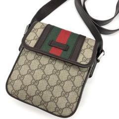 【美品/希少】GUCCI ショルダーバッグ GGスプリーム シェリー 斜めがけのサムネイル