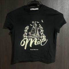 Mardi Mercredi ミニTシャツ　ショート丈　ピチT