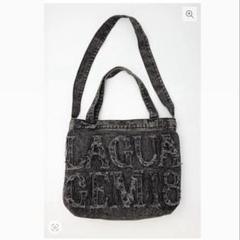 LAGUA GEM ラグアジェム 18 PATCH BAG アイボリー - メルカリ