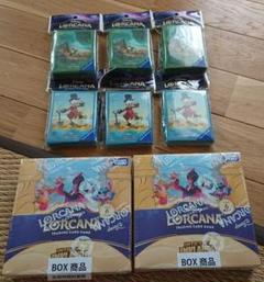 ディズニー・ロルカナ・ ブースターパック インクランド探訪2個 スリーブ6個 タカラトミー ディズニー・ロルカナ・TCG 日本語版 ブースター