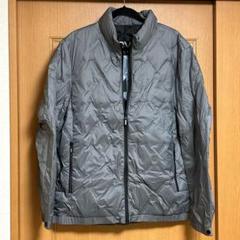 [FHLHY] ライトダウンジャケット メンズ カジュアル グレー 4XL