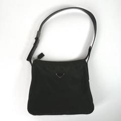 PRADA archive nylon leather shoulder bag