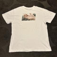 クリープハイプ 尾崎世界観 フォトTシャツ 白 Lサイズ グッズ情報】 アリーナツアー2025「真っ直ぐ行ったら愛に着く