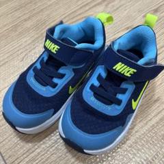 NIKE キッズスニーカー ネイビー/ブルー/イエロー　13センチ