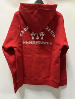 激レア クロムハーツ ジップパーカー レッド XL