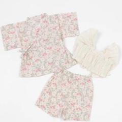 petitmainプティマイン　マイメロコラボ甚平
