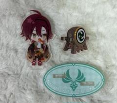 原神 鹿野院平蔵 スイパラ 缶バッジ アクリル ステッカー コースター セット 原神 鹿野院平蔵 缶バッジ アクリル ステッカー コースター