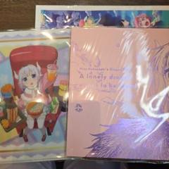 小林さんちのメイドラゴン　パンフ豪華版、ミニクリアファイル、ショッパーセット 小林さんちのメイドラゴン パンフ豪華版、ミニクリアファイル