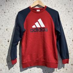 00s adidas KIDS ラグランスウェット アディダス キッズ - メルカリ