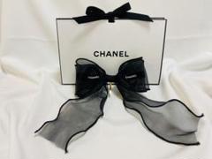 極美品 90年代初期 CHANEL ヴィンテージ ベロア リボン バレッタ 黒 CHANEL - シャネル❤リボン バレッタの通販 by らら｜シャネル
