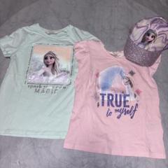 H&M エルサ Tシャツ 帽子 3点セット