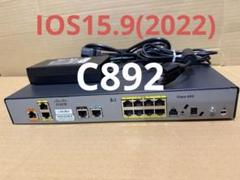 2台■IOS15.9M6(2022)■Cisco C892J-K9 ルーター 2台□IOS15.9M6(2022)□Cisco C892J-K9 ルーター 2台□IOS15.9M6(