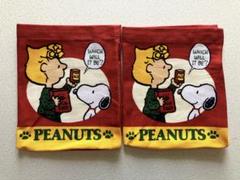 【PEANUTS】ピーナッツ　スヌーピー　SNOOPY巾着　小物入れ　袋　赤