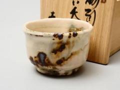 吉良々窯 加藤克也作 粉引 ぐい吞 共箱 酒器 吉良々窯 加藤克也作 粉引 ぐい吞 共箱 酒器