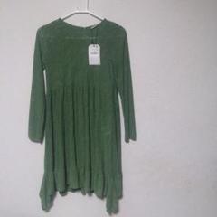 グリーン ワンピース ZARA 150CM