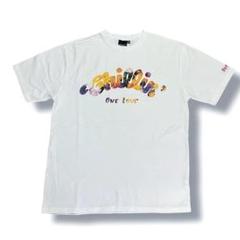 chillin' フラワーロゴ one love 刺繍 Tシャツ 廃盤品 チリン