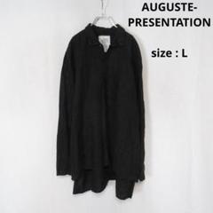 【値下げ◎】 AUGUSTE-PRESENTATION / リネン シャツ 黒